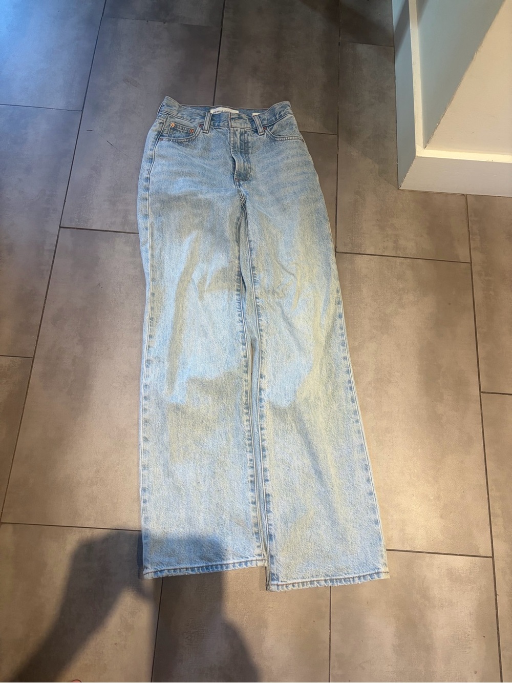 Denim Forum Farrah High-Rise Wide Leg Jeans